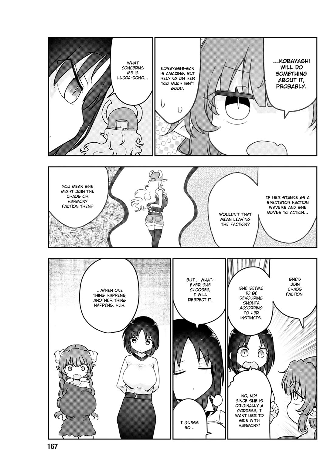Kobayashi-san Chi no Maid Dragon Chapter 179 page 11 - Chapter 179: Elma and Iruru's Chat