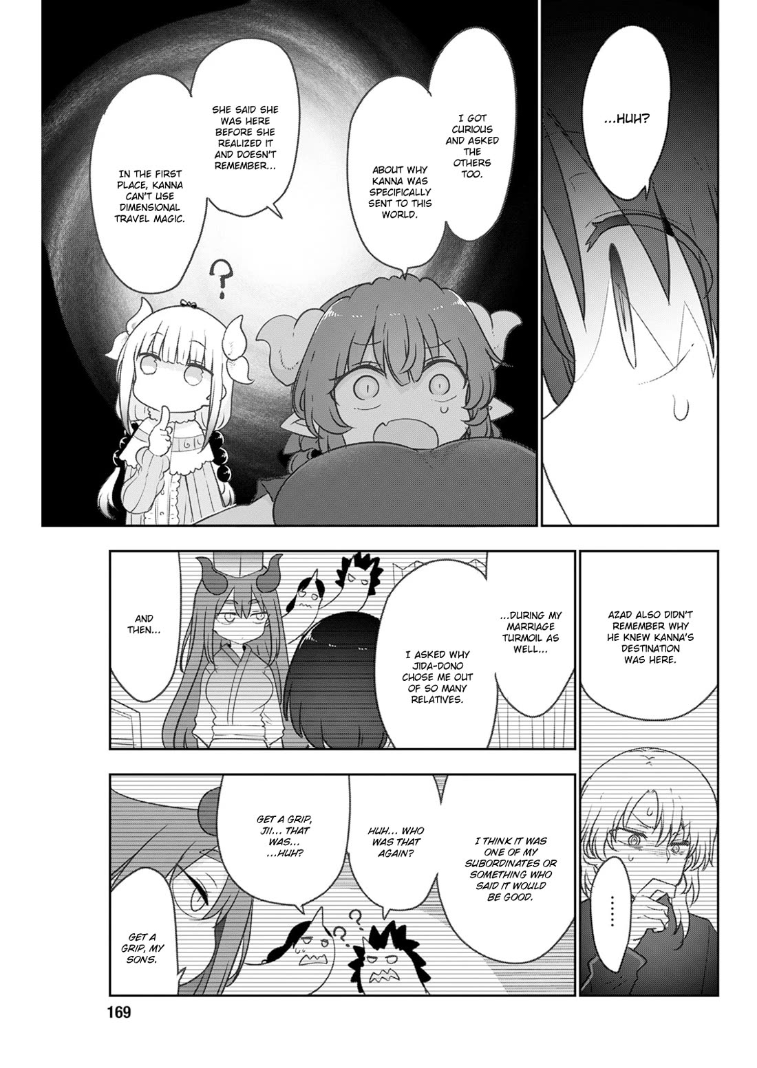 Kobayashi-san Chi no Maid Dragon Chapter 179 page 13 - Chapter 179: Elma and Iruru's Chat