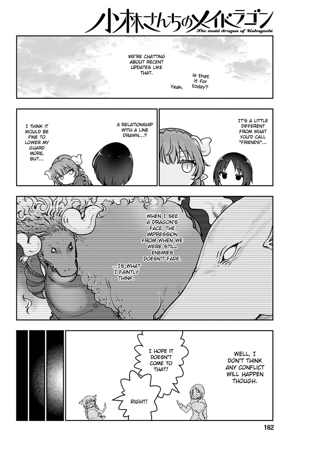 Kobayashi-san Chi no Maid Dragon Chapter 179 page 6 - Chapter 179: Elma and Iruru's Chat