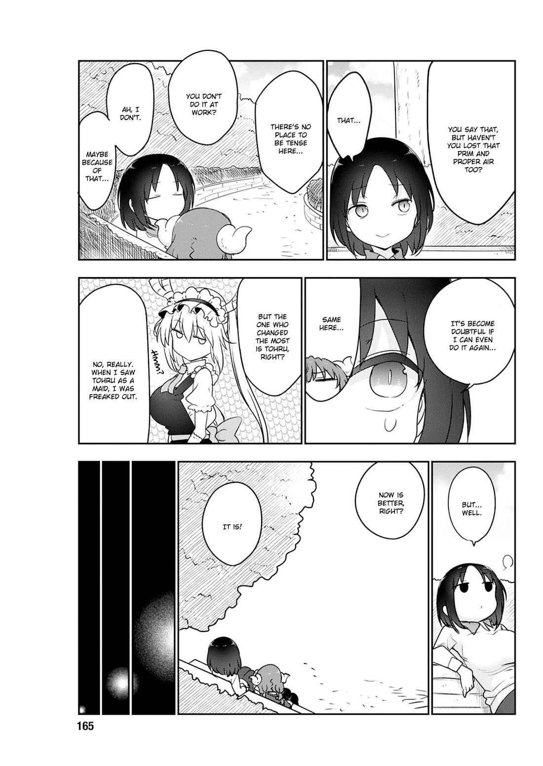 Kobayashi-san Chi no Maid Dragon Chapter 179 page 9 - Chapter 179: Elma and Iruru's Chat