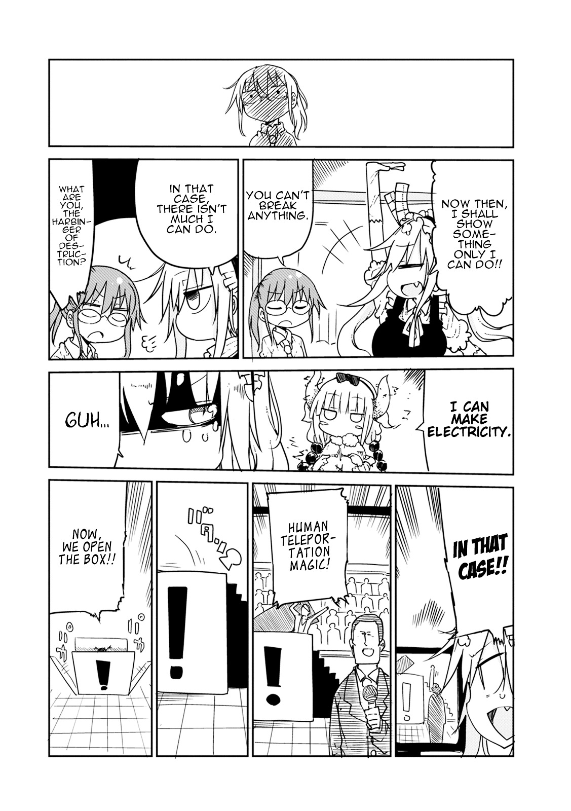 Kobayashi-san Chi no Maid Dragon Chapter 18 page 12 - Chapter 18 : Tooru and Super Powers