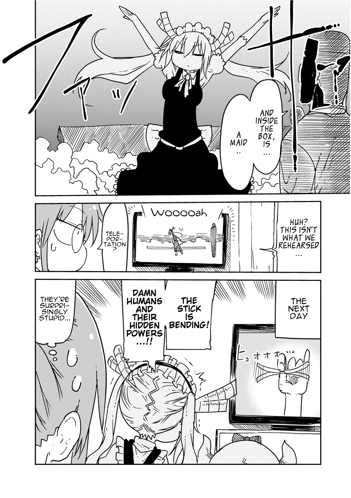 Kobayashi-san Chi no Maid Dragon Chapter 18 page 13 - Chapter 18 : Tooru and Super Powers