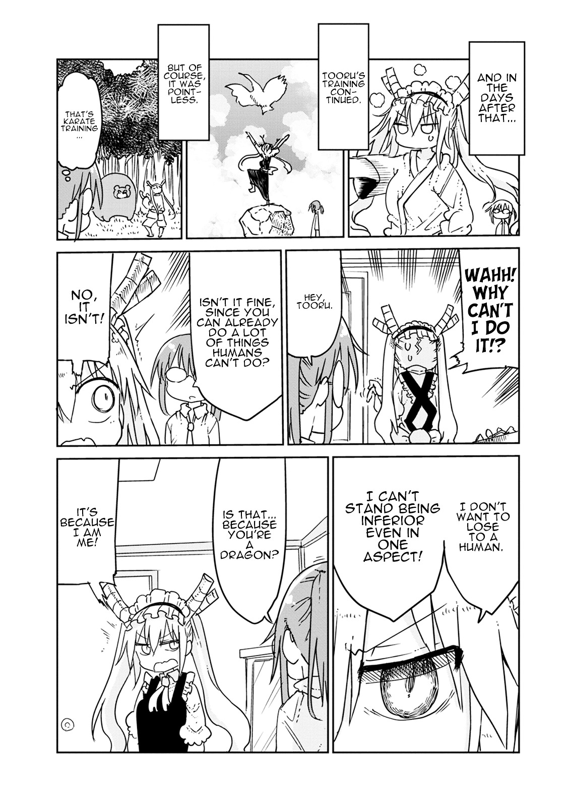 Kobayashi-san Chi no Maid Dragon Chapter 18 page 9 - Chapter 18 : Tooru and Super Powers