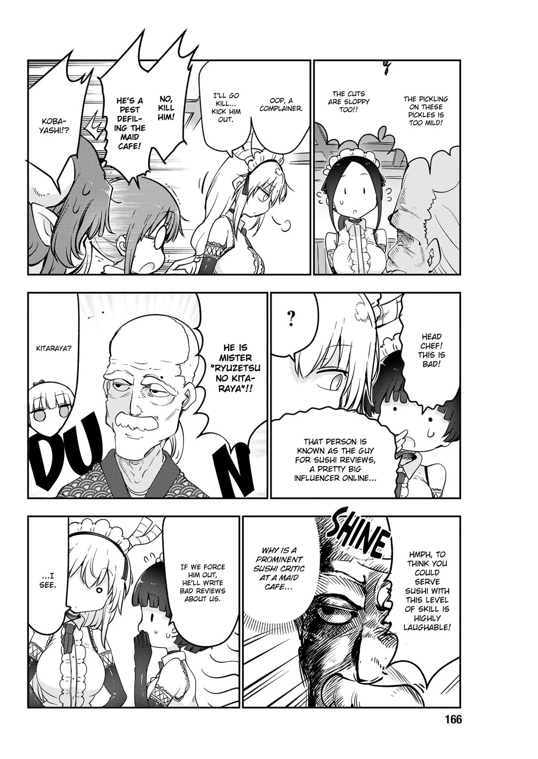 Kobayashi-san Chi no Maid Dragon Chapter 180 page 6 - Chapter 180: Tohru and Sushi
