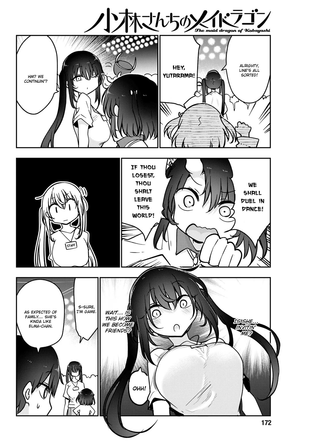 Kobayashi-san Chi no Maid Dragon Chapter 181 page 10 - Chapter 181: Telne and Yutarama
