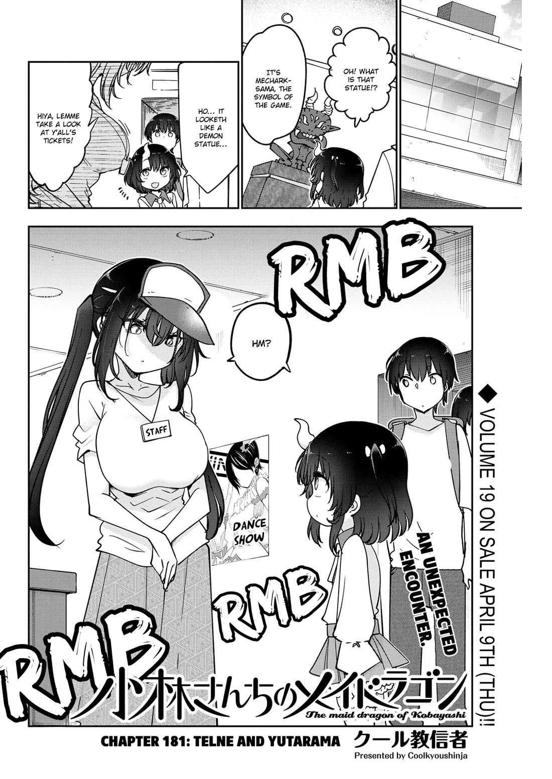 Kobayashi-san Chi no Maid Dragon Chapter 181 page 2 - Chapter 181: Telne and Yutarama