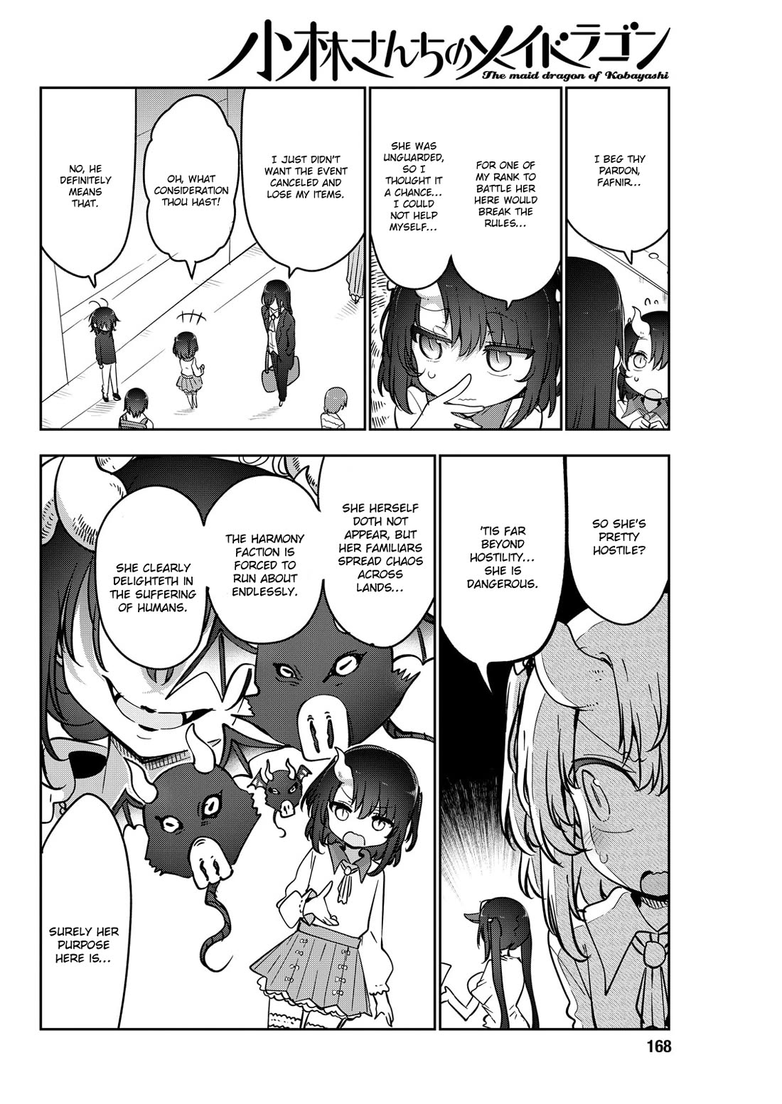Kobayashi-san Chi no Maid Dragon Chapter 181 page 6 - Chapter 181: Telne and Yutarama