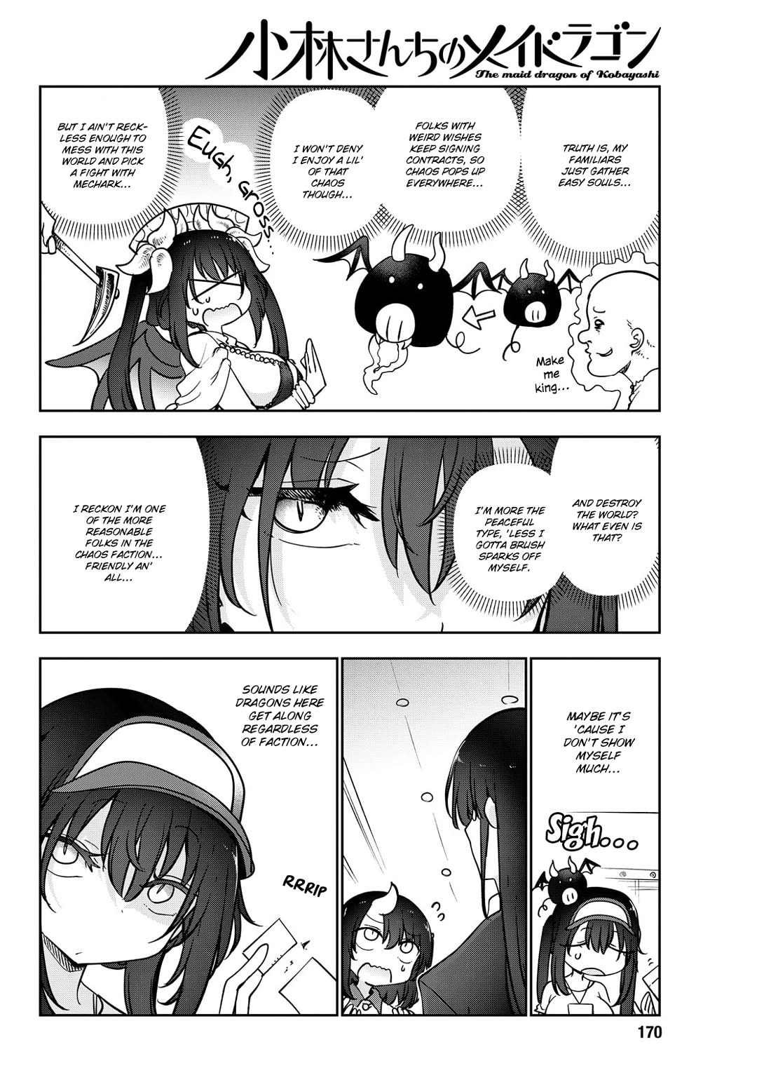 Kobayashi-san Chi no Maid Dragon Chapter 181 page 8 - Chapter 181: Telne and Yutarama