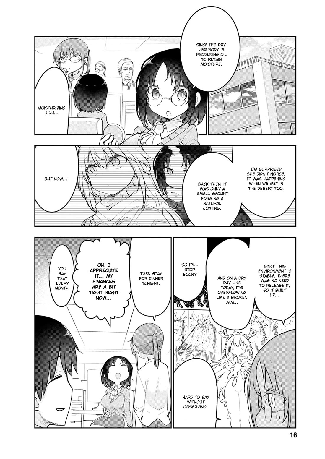 Kobayashi-san Chi no Maid Dragon Chapter 182 page 5 - Chapter 182: Tohru and Oil