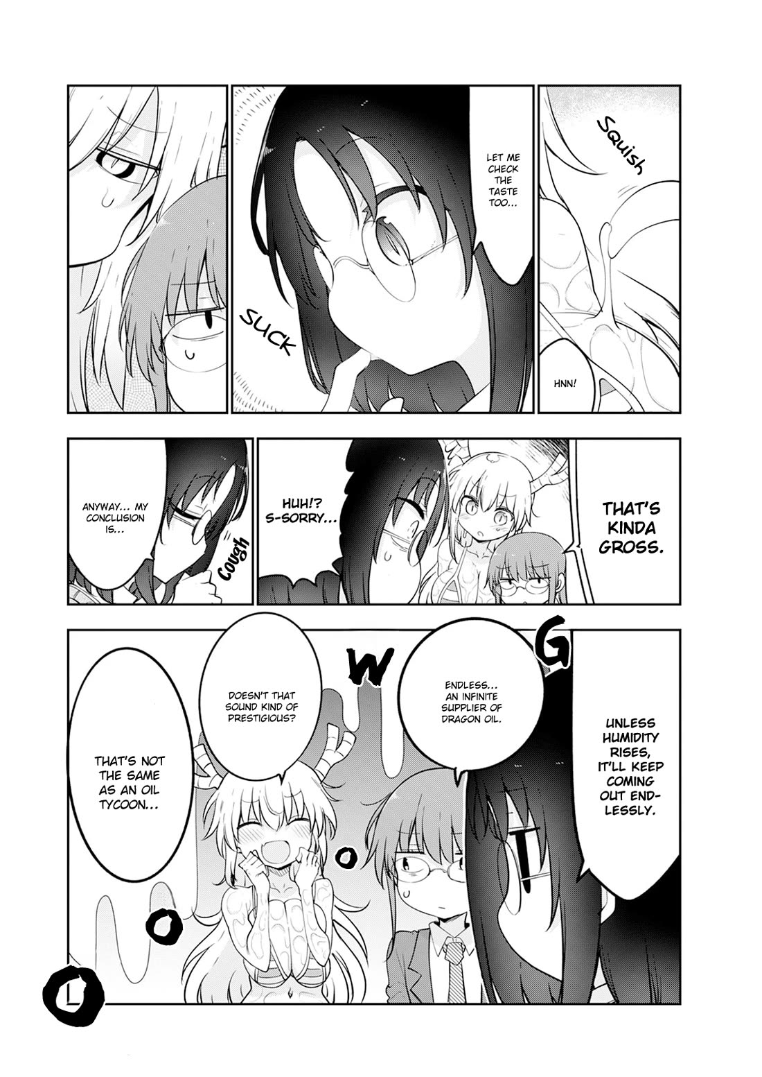 Kobayashi-san Chi no Maid Dragon Chapter 182 page 8 - Chapter 182: Tohru and Oil