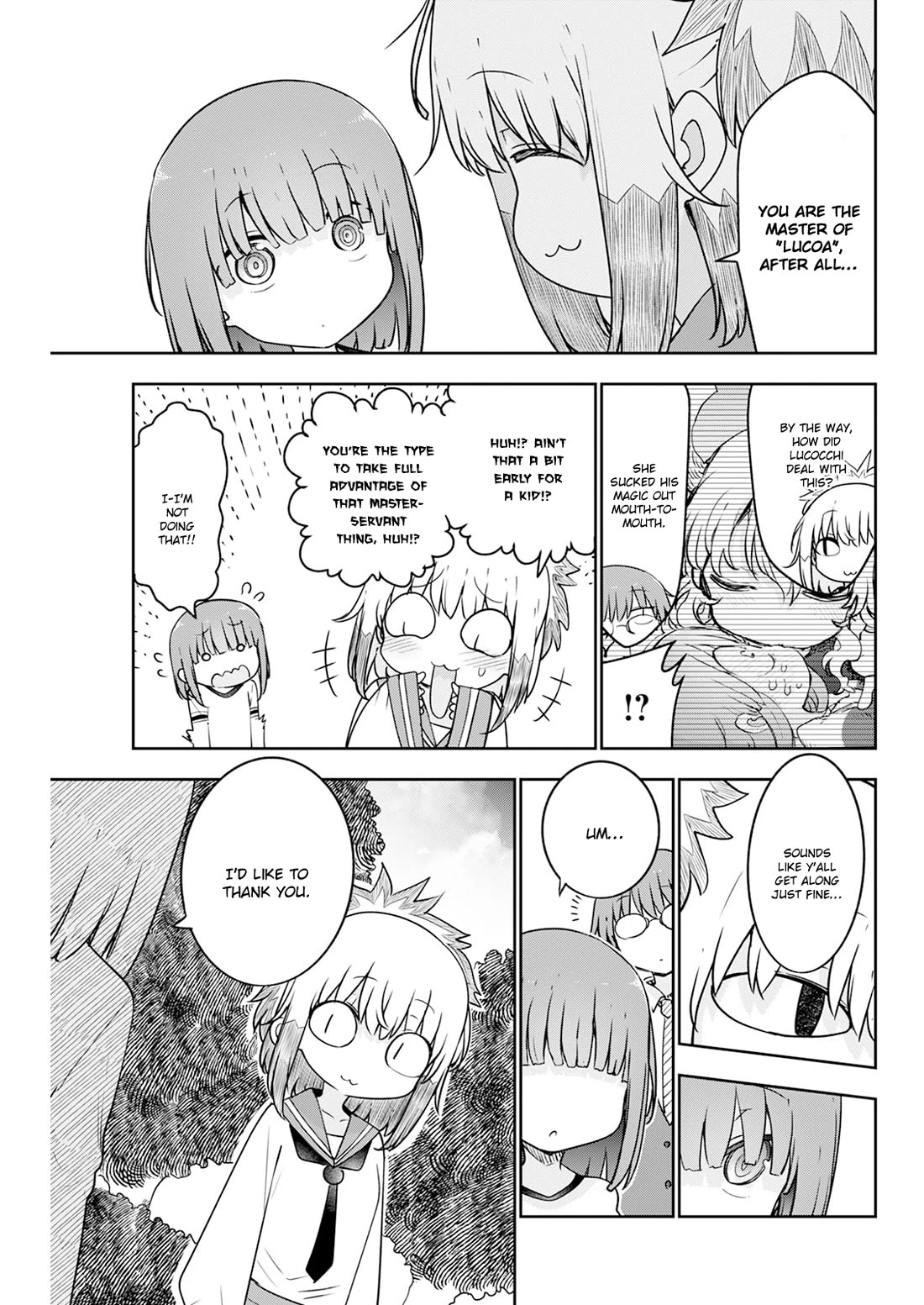 Kobayashi-san Chi no Maid Dragon Chapter 183 page 5 - Chapter 183: Shouta and Tezca