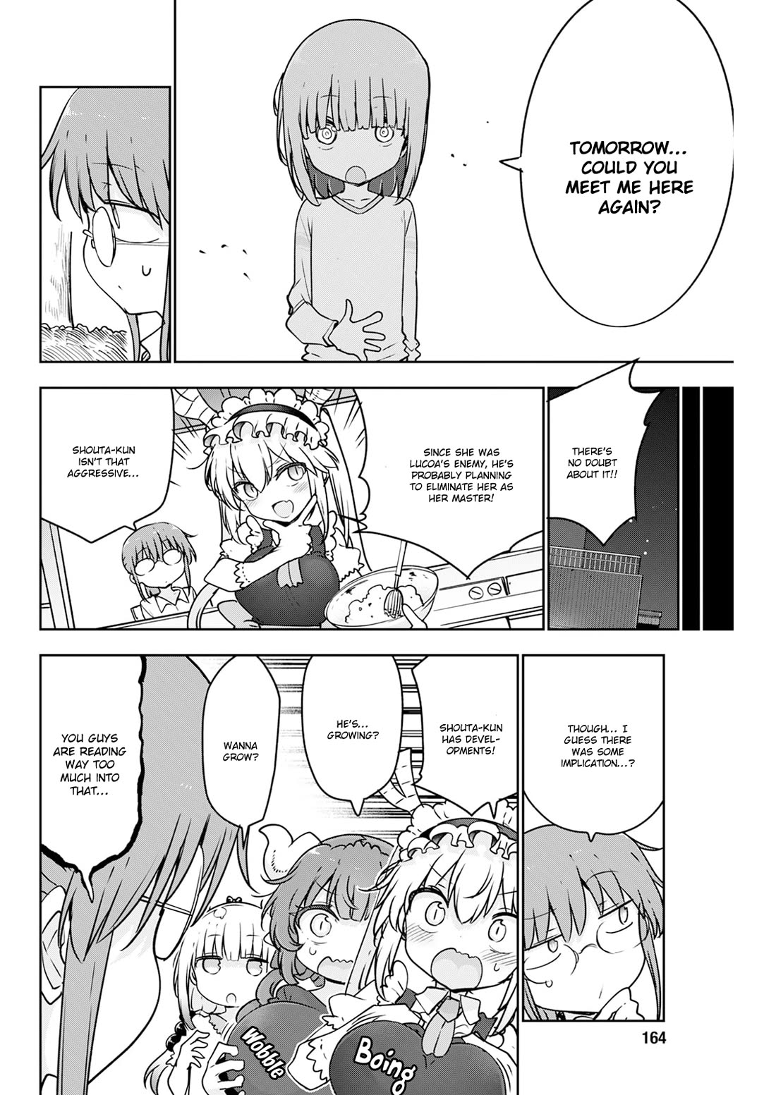 Kobayashi-san Chi no Maid Dragon Chapter 183 page 6 - Chapter 183: Shouta and Tezca