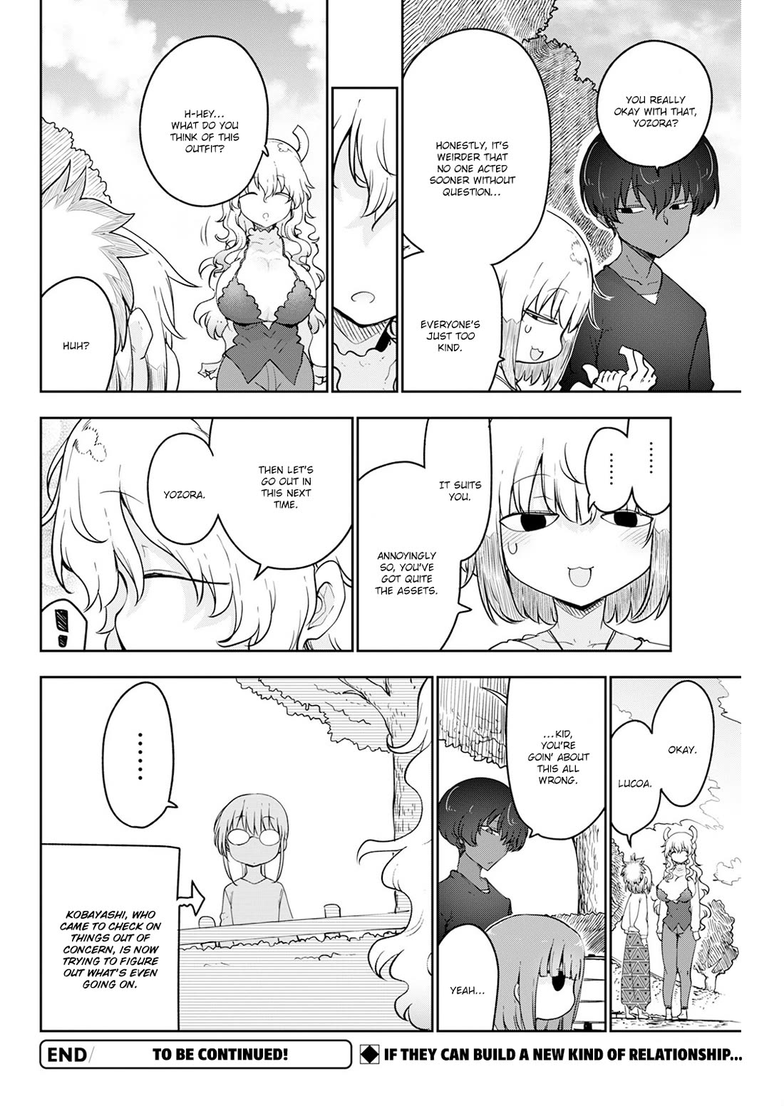 Kobayashi-san Chi no Maid Dragon Chapter 184 page 14 - Chapter 184: Lucoa and Choosing Clothes