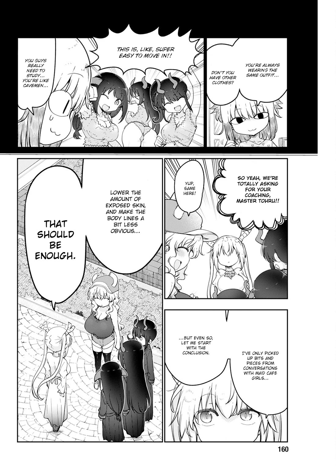 Kobayashi-san Chi no Maid Dragon Chapter 184 page 4 - Chapter 184: Lucoa and Choosing Clothes