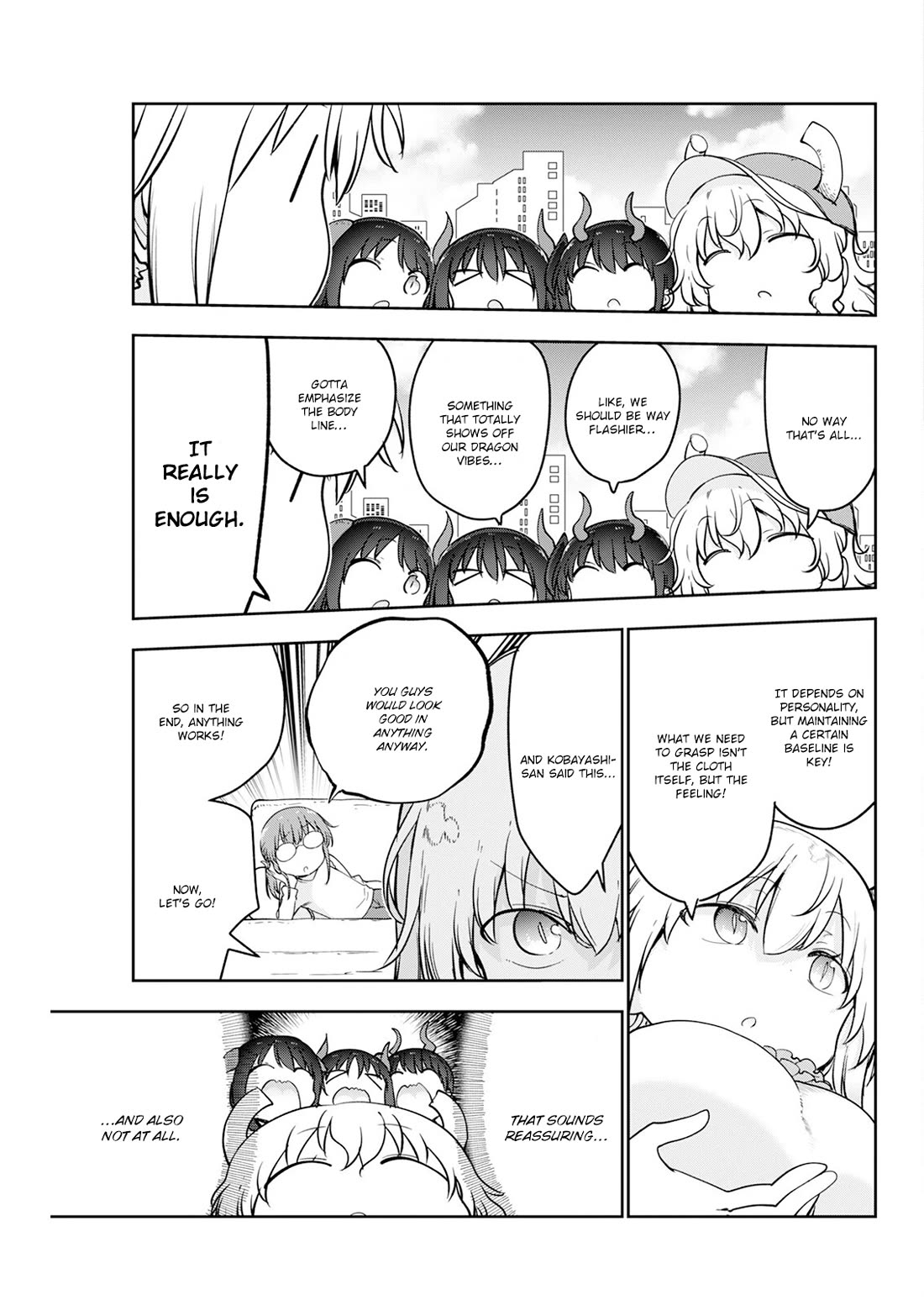Kobayashi-san Chi no Maid Dragon Chapter 184 page 5 - Chapter 184: Lucoa and Choosing Clothes