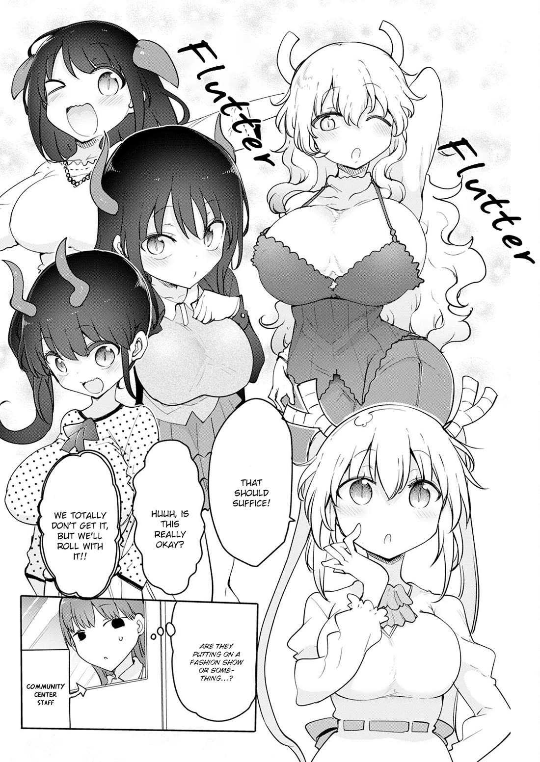 Kobayashi-san Chi no Maid Dragon Chapter 184 page 8 - Chapter 184: Lucoa and Choosing Clothes