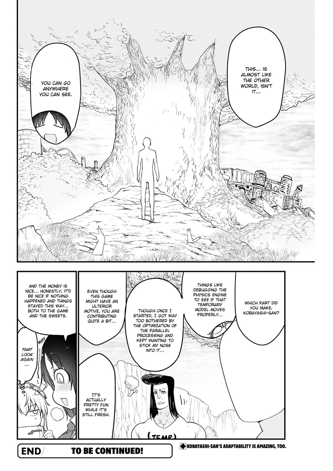 Kobayashi-san Chi no Maid Dragon Chapter 186 page 14 - Chapter 186: Tohru and Surveillance