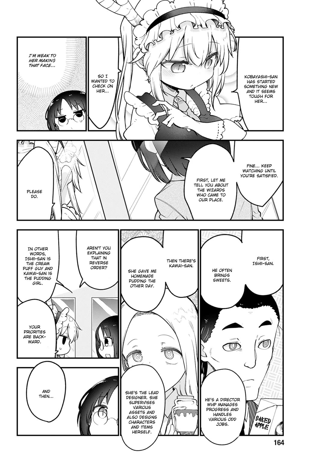 Kobayashi-san Chi no Maid Dragon Chapter 186 page 4 - Chapter 186: Tohru and Surveillance