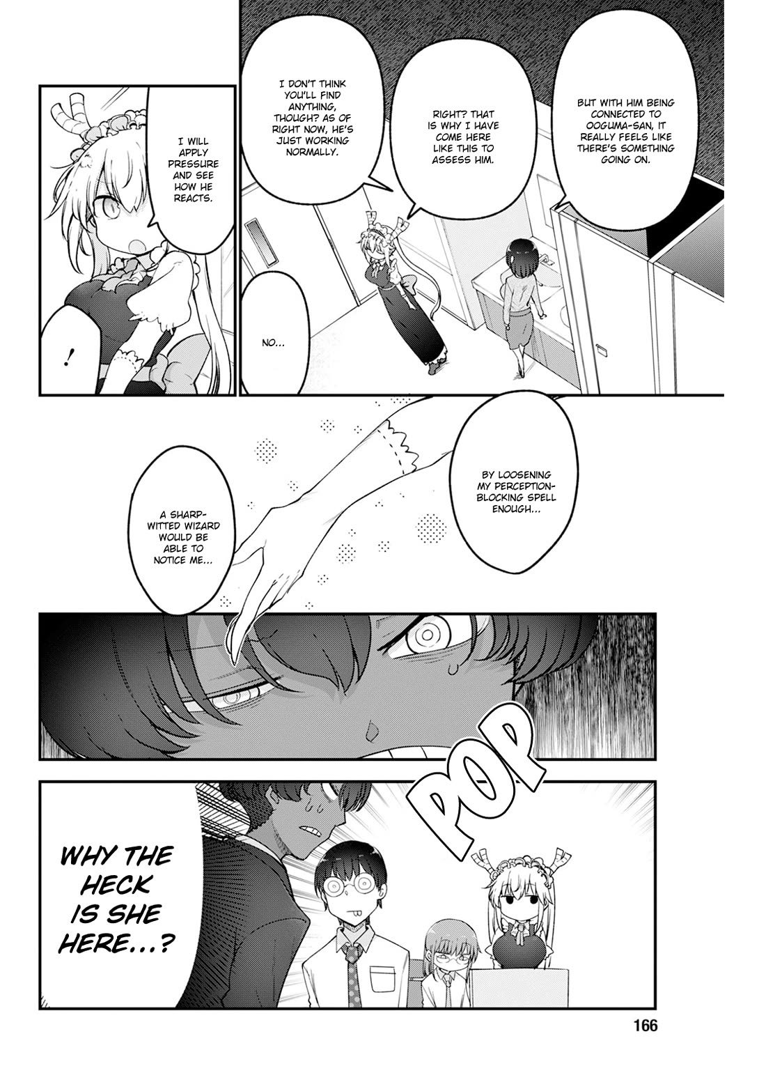 Kobayashi-san Chi no Maid Dragon Chapter 186 page 6 - Chapter 186: Tohru and Surveillance