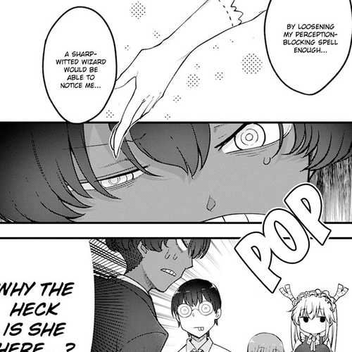 Kobayashi-san Chi no Maid Dragon Chapter 186: Tohru and Surveillance cover