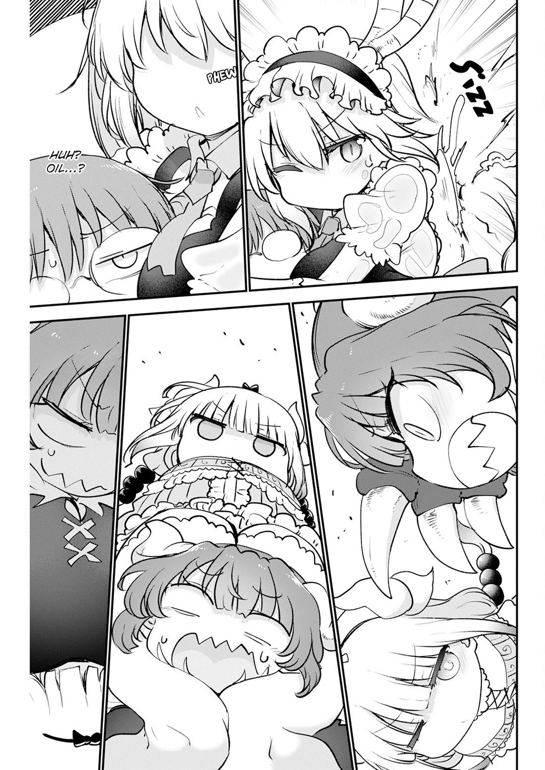 Kobayashi-san Chi no Maid Dragon Chapter 187 page 11 - Chapter 187: Kanna and Iruru's Sisterly Spat