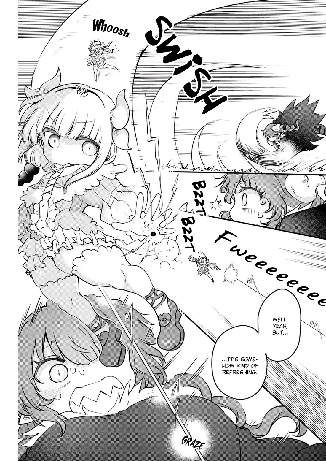 Kobayashi-san Chi no Maid Dragon Chapter 187 page 7 - Chapter 187: Kanna and Iruru's Sisterly Spat