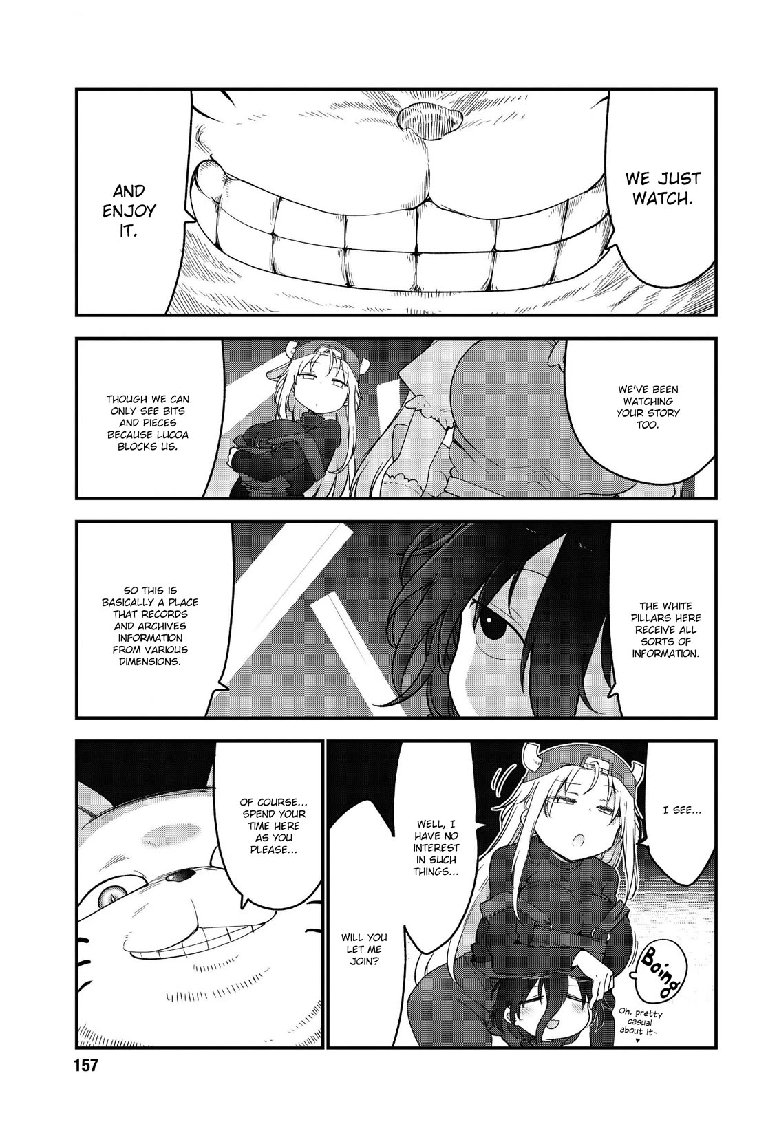 Kobayashi-san Chi no Maid Dragon Chapter 188 page 7 - Chapter 188: Tohru and the Spectator Faction
