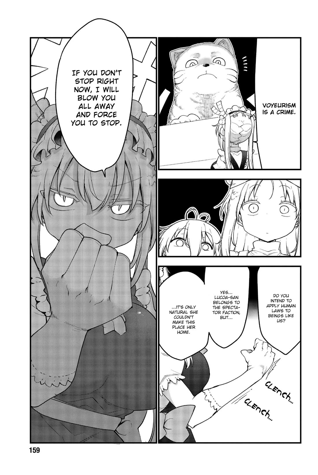Kobayashi-san Chi no Maid Dragon Chapter 188 page 9 - Chapter 188: Tohru and the Spectator Faction