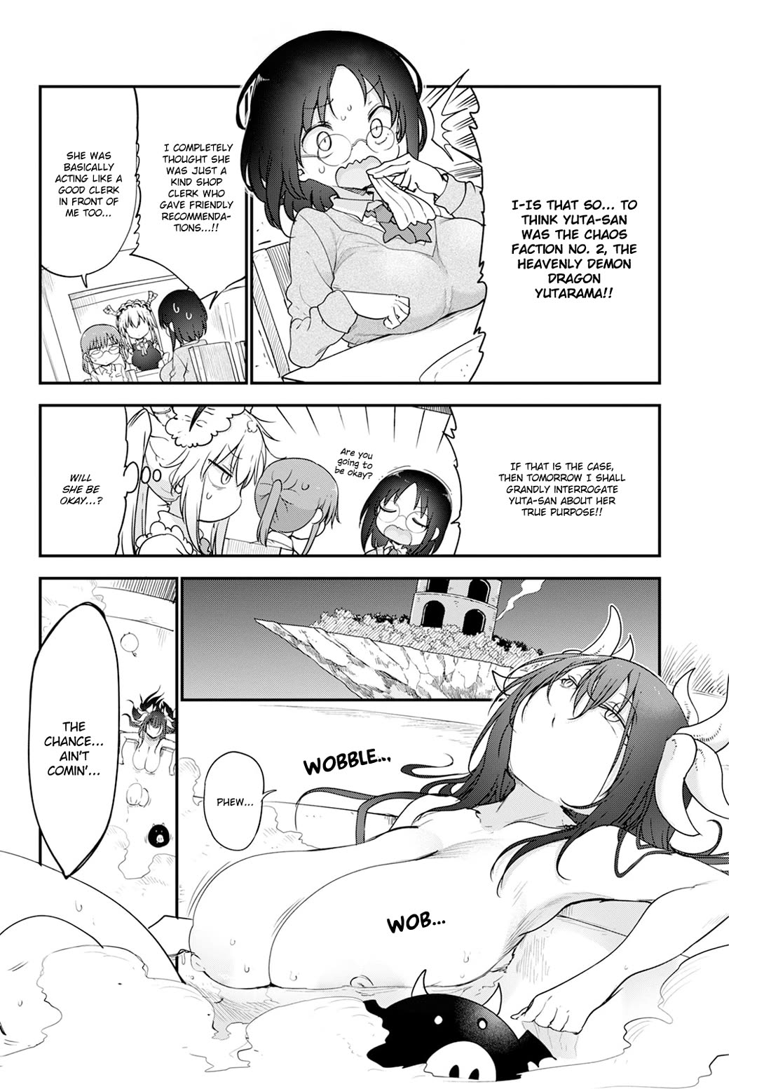Kobayashi-san Chi no Maid Dragon Chapter 189 page 4 - Chapter 189: Elma and Yutarama