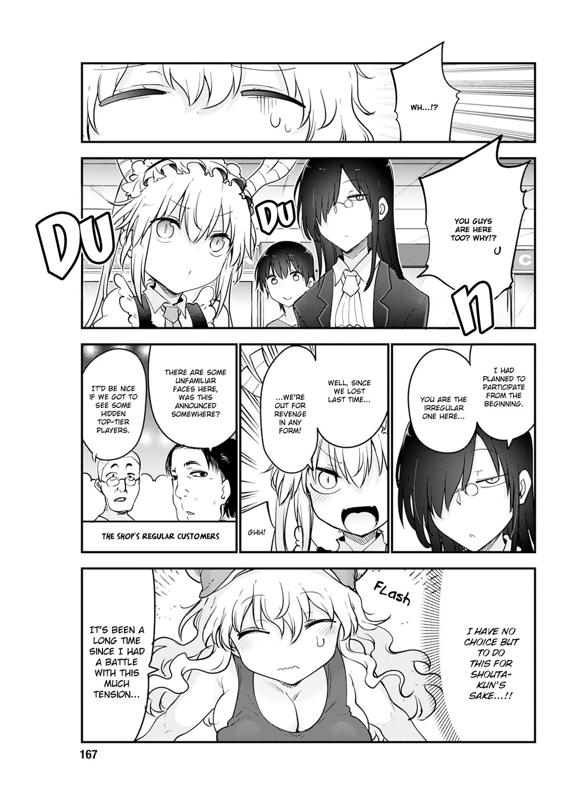 Kobayashi-san Chi no Maid Dragon Chapter 190 page 11 - Chapter 190: Lucoa and the Game Tournament