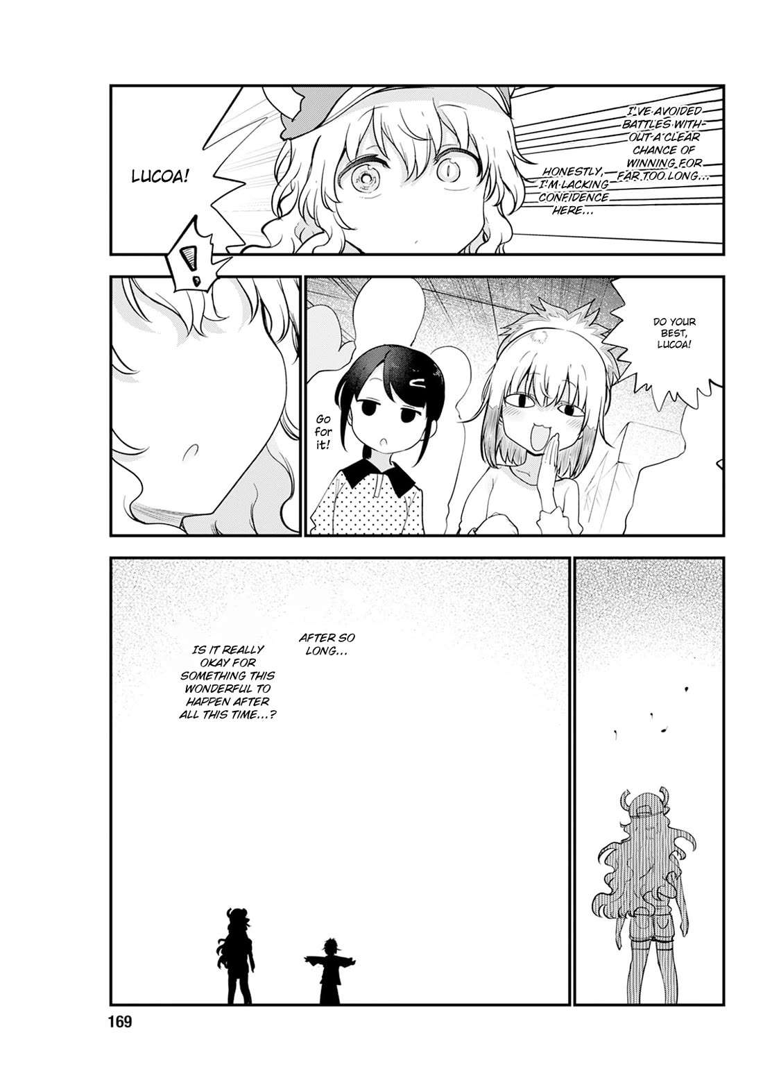 Kobayashi-san Chi no Maid Dragon Chapter 190 page 13 - Chapter 190: Lucoa and the Game Tournament