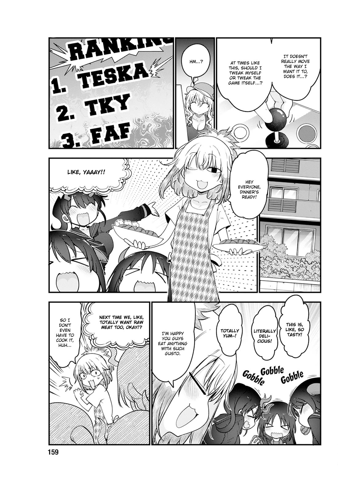 Kobayashi-san Chi no Maid Dragon Chapter 190 page 3 - Chapter 190: Lucoa and the Game Tournament