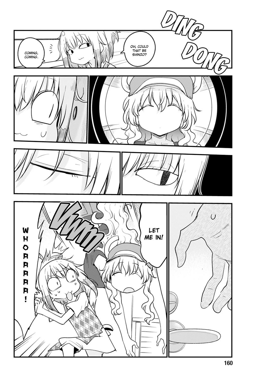 Kobayashi-san Chi no Maid Dragon Chapter 190 page 4 - Chapter 190: Lucoa and the Game Tournament