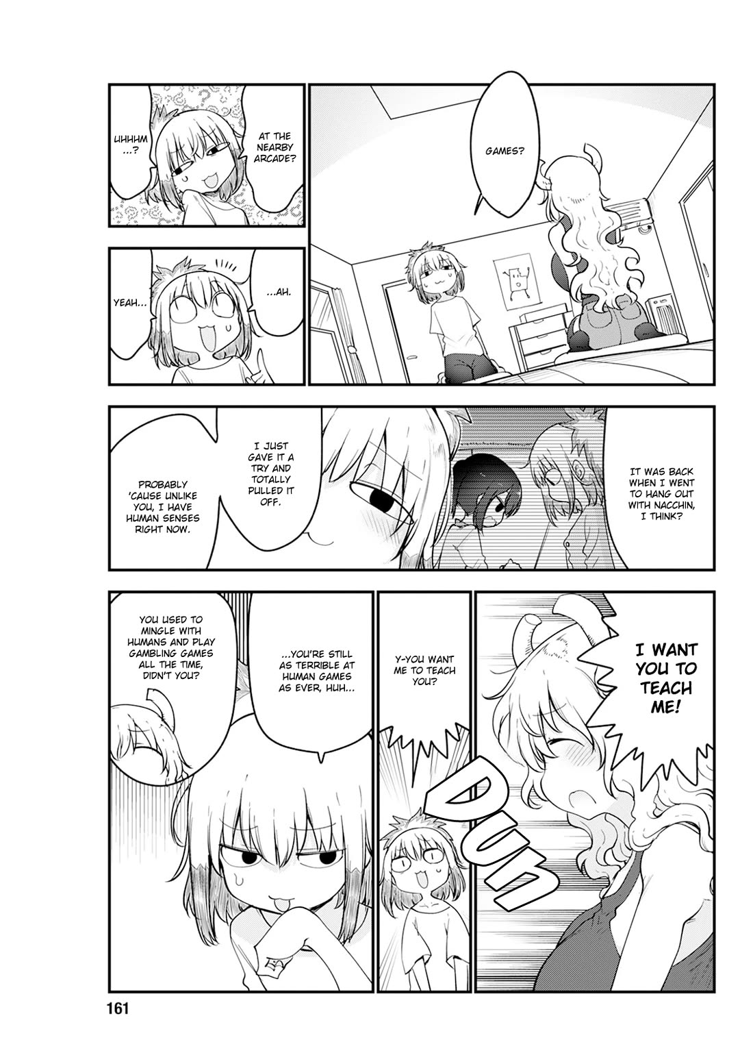 Kobayashi-san Chi no Maid Dragon Chapter 190 page 5 - Chapter 190: Lucoa and the Game Tournament