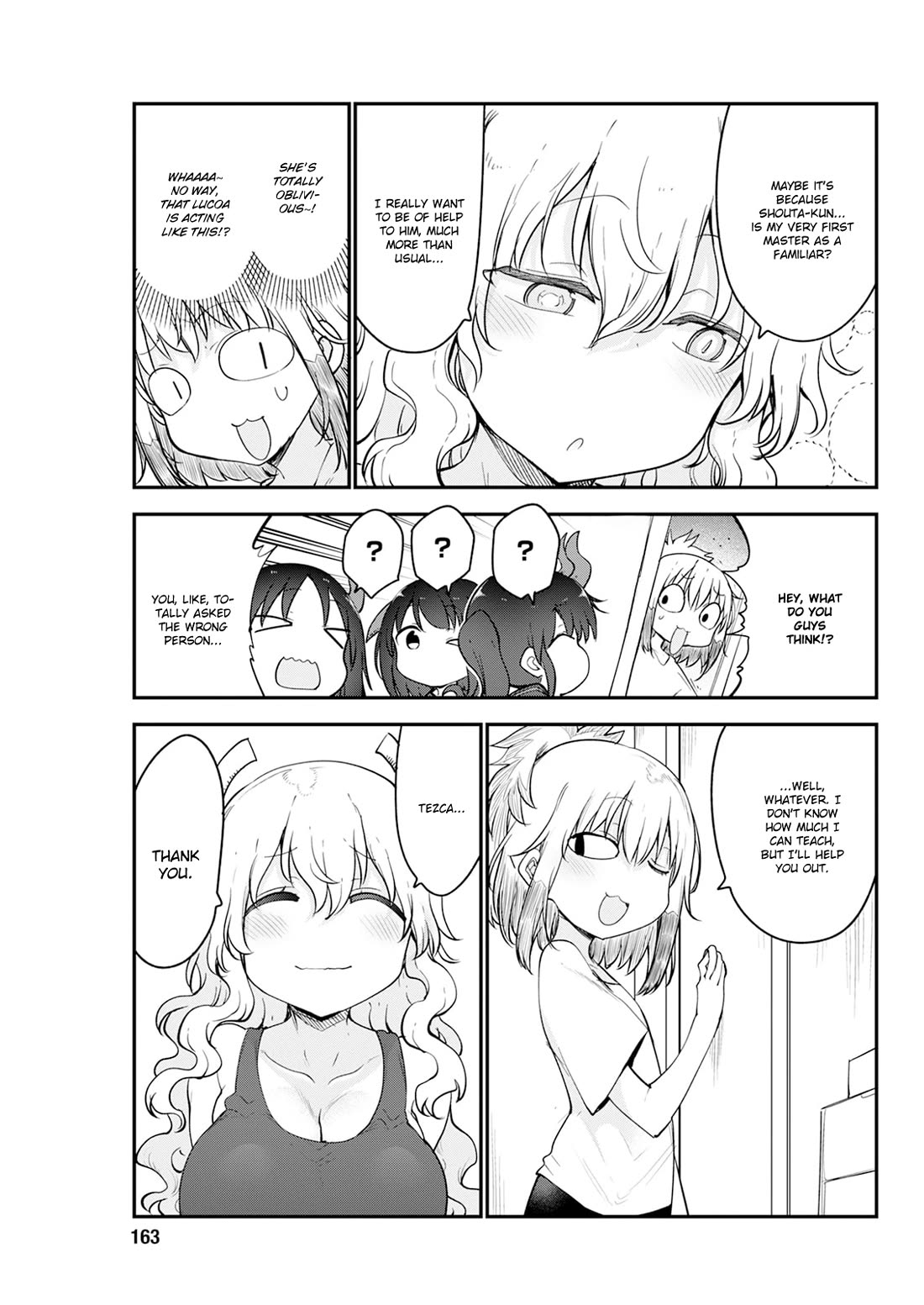Kobayashi-san Chi no Maid Dragon Chapter 190 page 7 - Chapter 190: Lucoa and the Game Tournament
