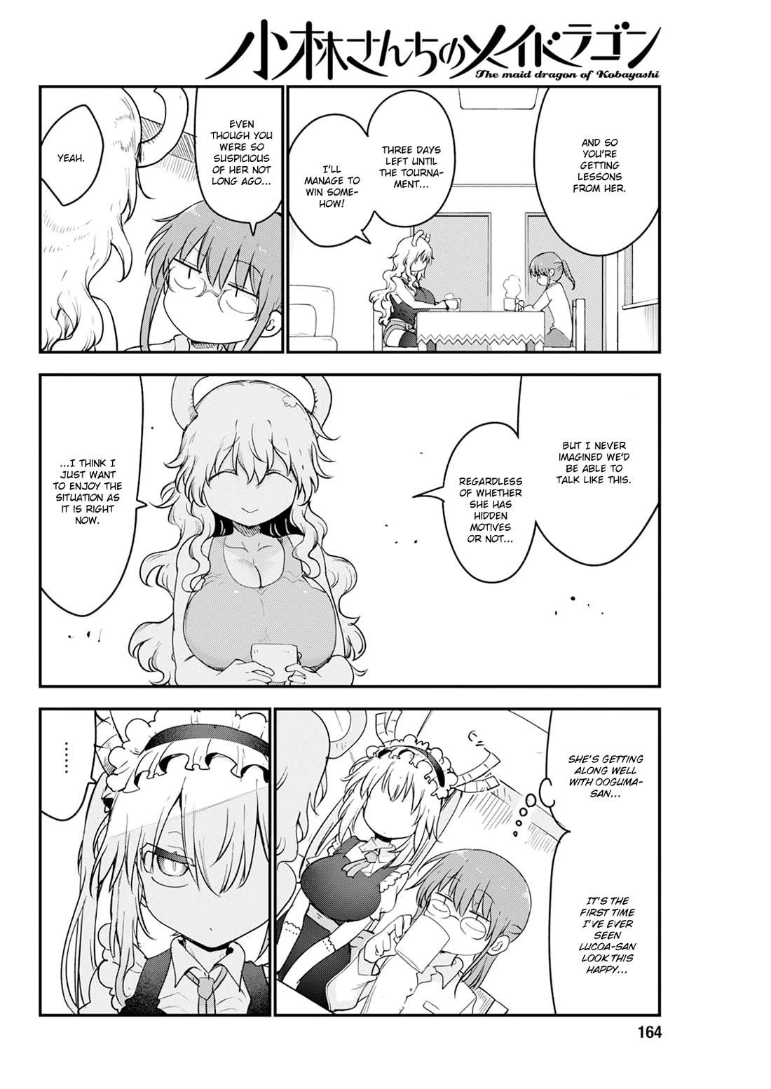 Kobayashi-san Chi no Maid Dragon Chapter 190 page 8 - Chapter 190: Lucoa and the Game Tournament