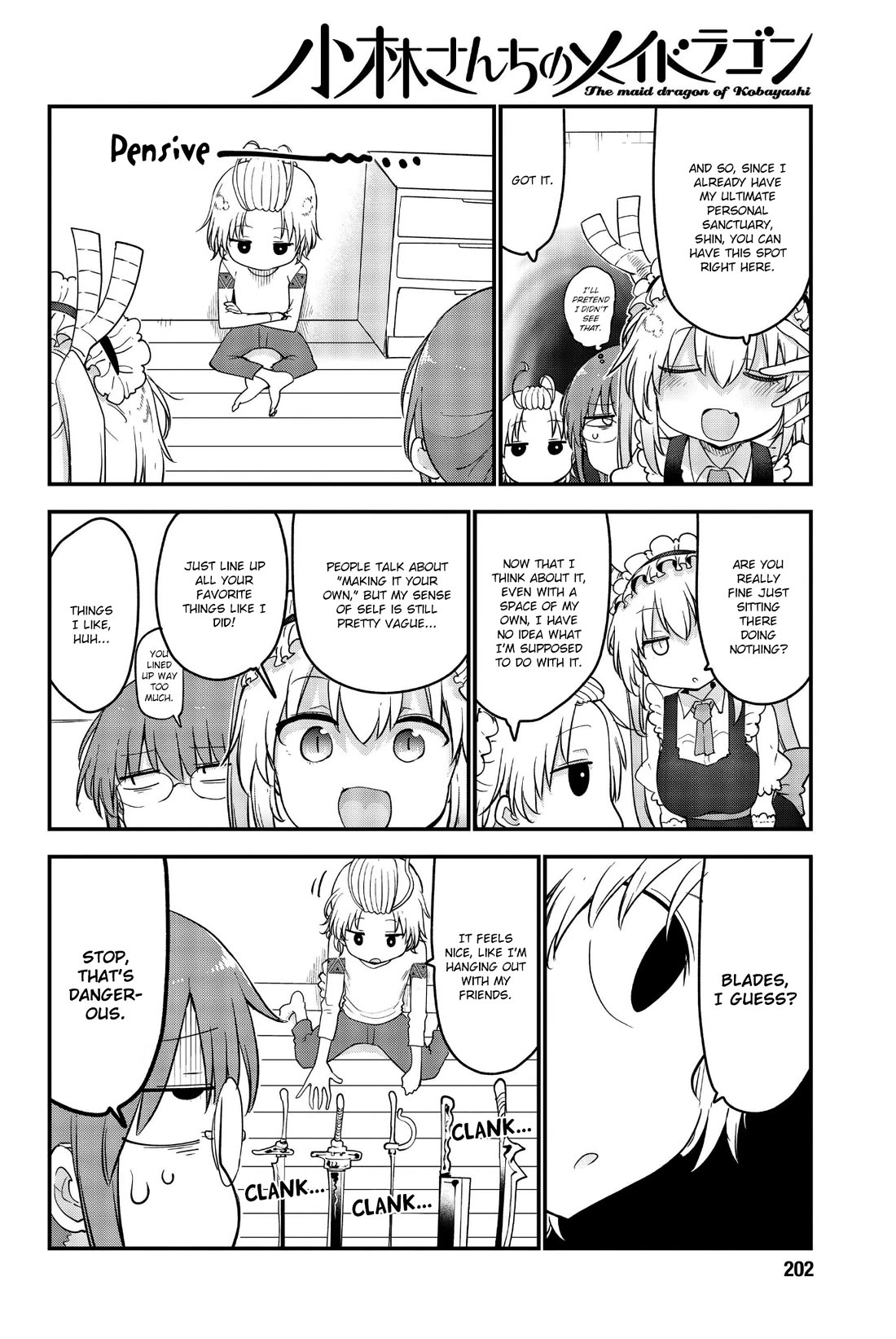 Kobayashi-san Chi no Maid Dragon Chapter 191 page 6 - Chapter 191: Shin and Private Space