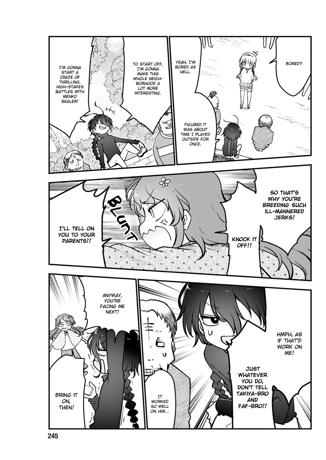 Kobayashi-san Chi no Maid Dragon Chapter 192 page 11 - Chapter 192: Kanna and Mensealer Saikawa