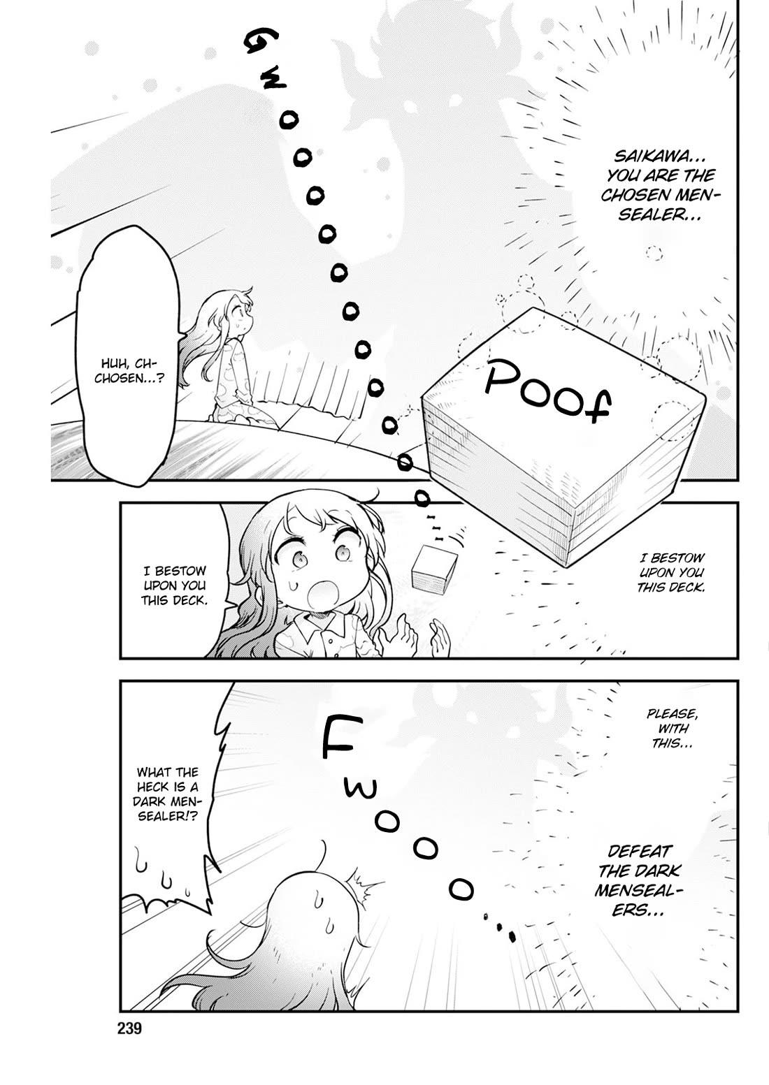 Kobayashi-san Chi no Maid Dragon Chapter 192 page 5 - Chapter 192: Kanna and Mensealer Saikawa