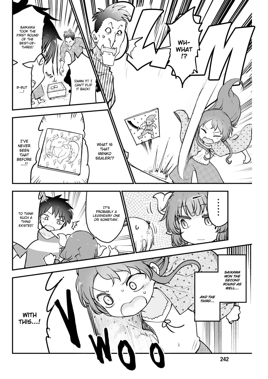 Kobayashi-san Chi no Maid Dragon Chapter 192 page 8 - Chapter 192: Kanna and Mensealer Saikawa