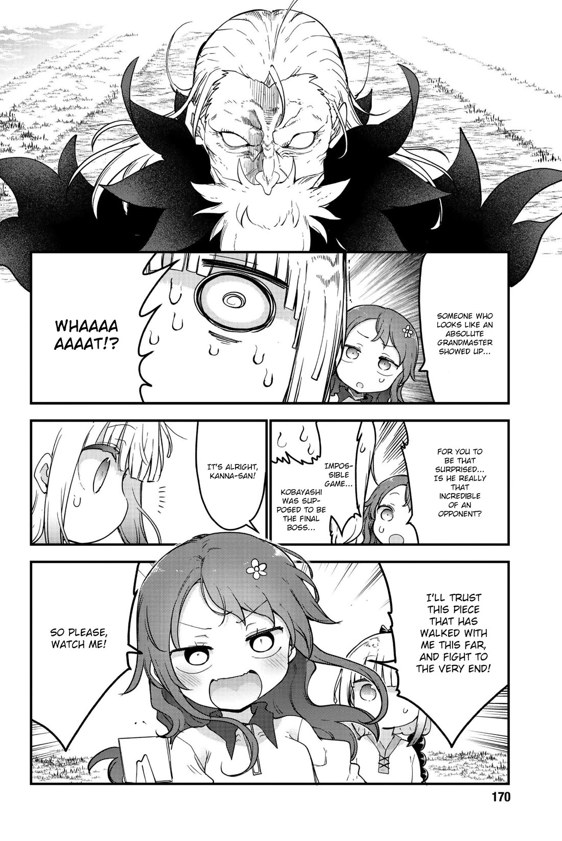 Kobayashi-san Chi no Maid Dragon Chapter 193 page 12 - Chapter 193: Kanna and Mensealer Saikawa (Second Half)