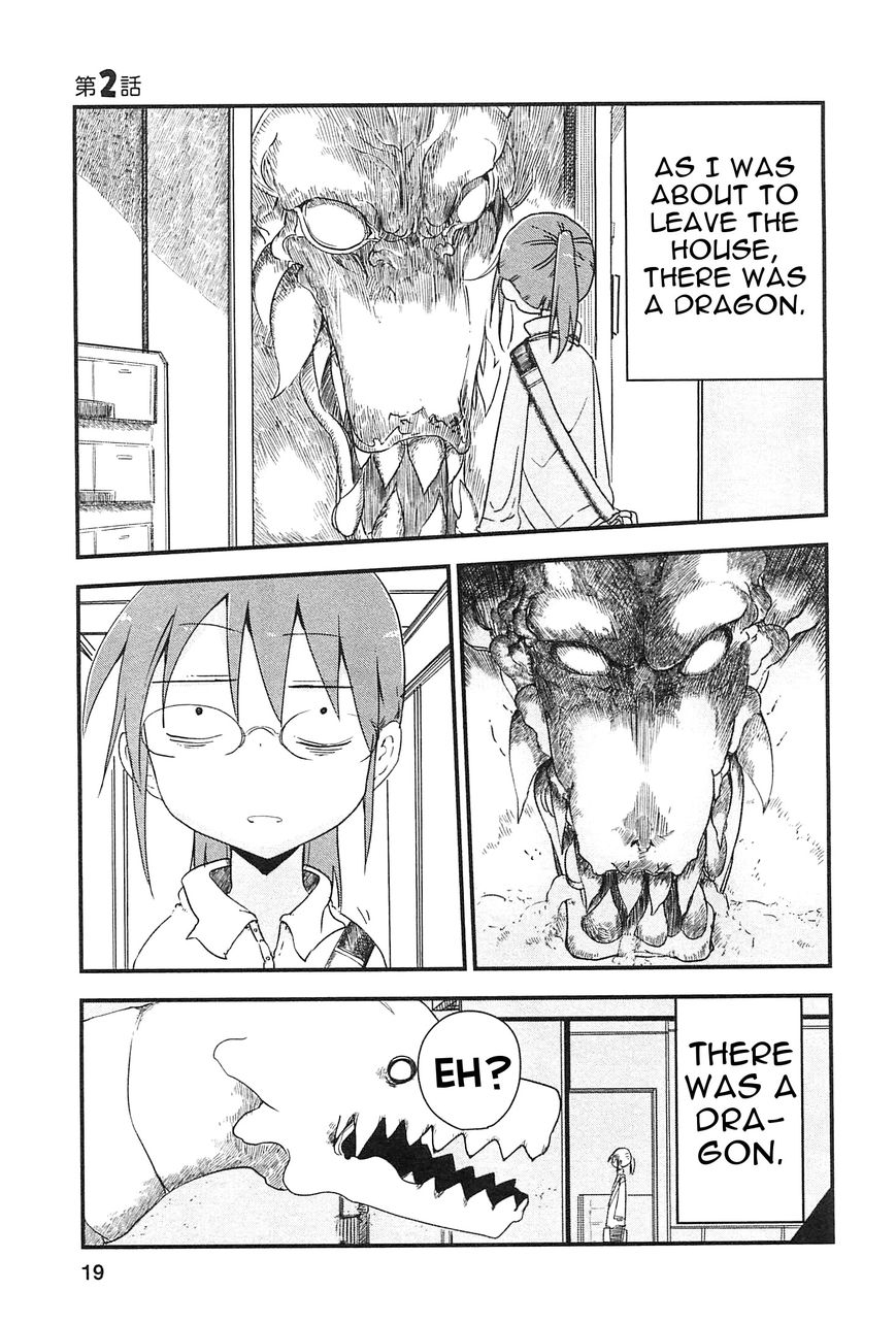 Kobayashi-san Chi no Maid Dragon Chapter 2 page 1 - Chapter 2 : Tooru and Encounter