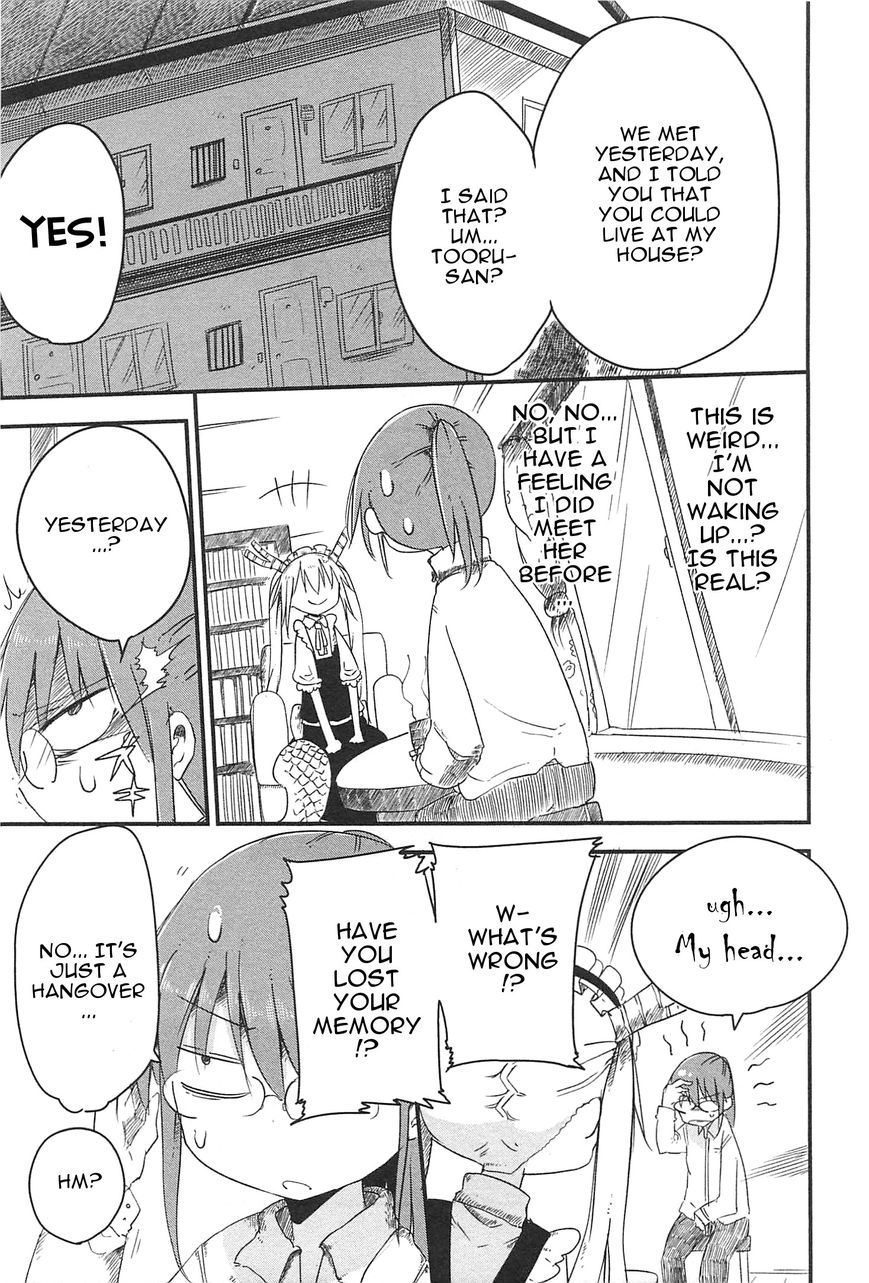Kobayashi-san Chi no Maid Dragon Chapter 2 page 5 - Chapter 2 : Tooru and Encounter