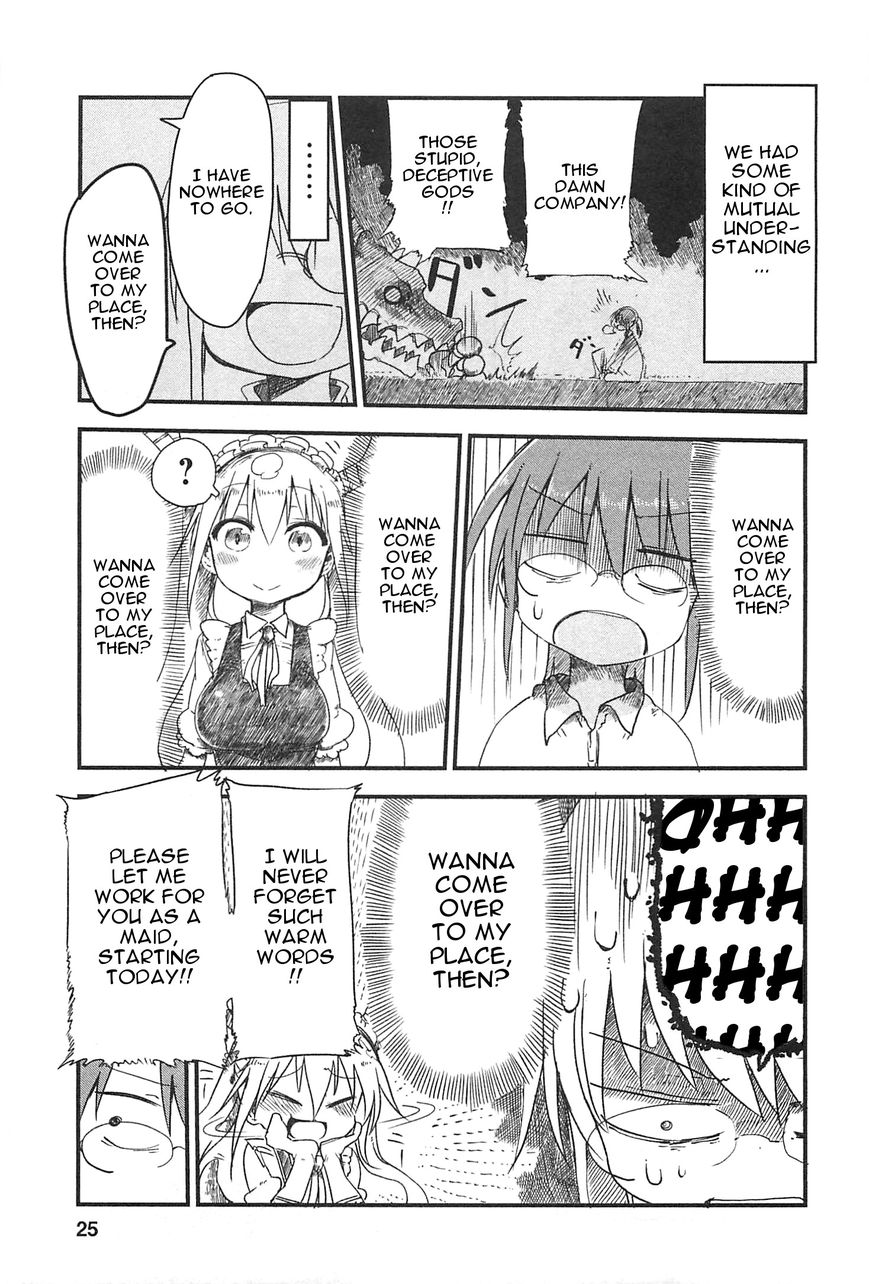 Kobayashi-san Chi no Maid Dragon Chapter 2 page 7 - Chapter 2 : Tooru and Encounter