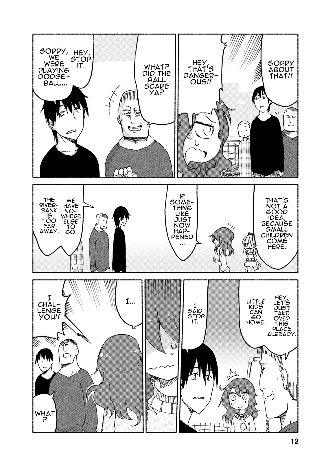Kobayashi-san Chi no Maid Dragon Chapter 21 page 11 - Chapter 21 : Tooru and Dodgeball
