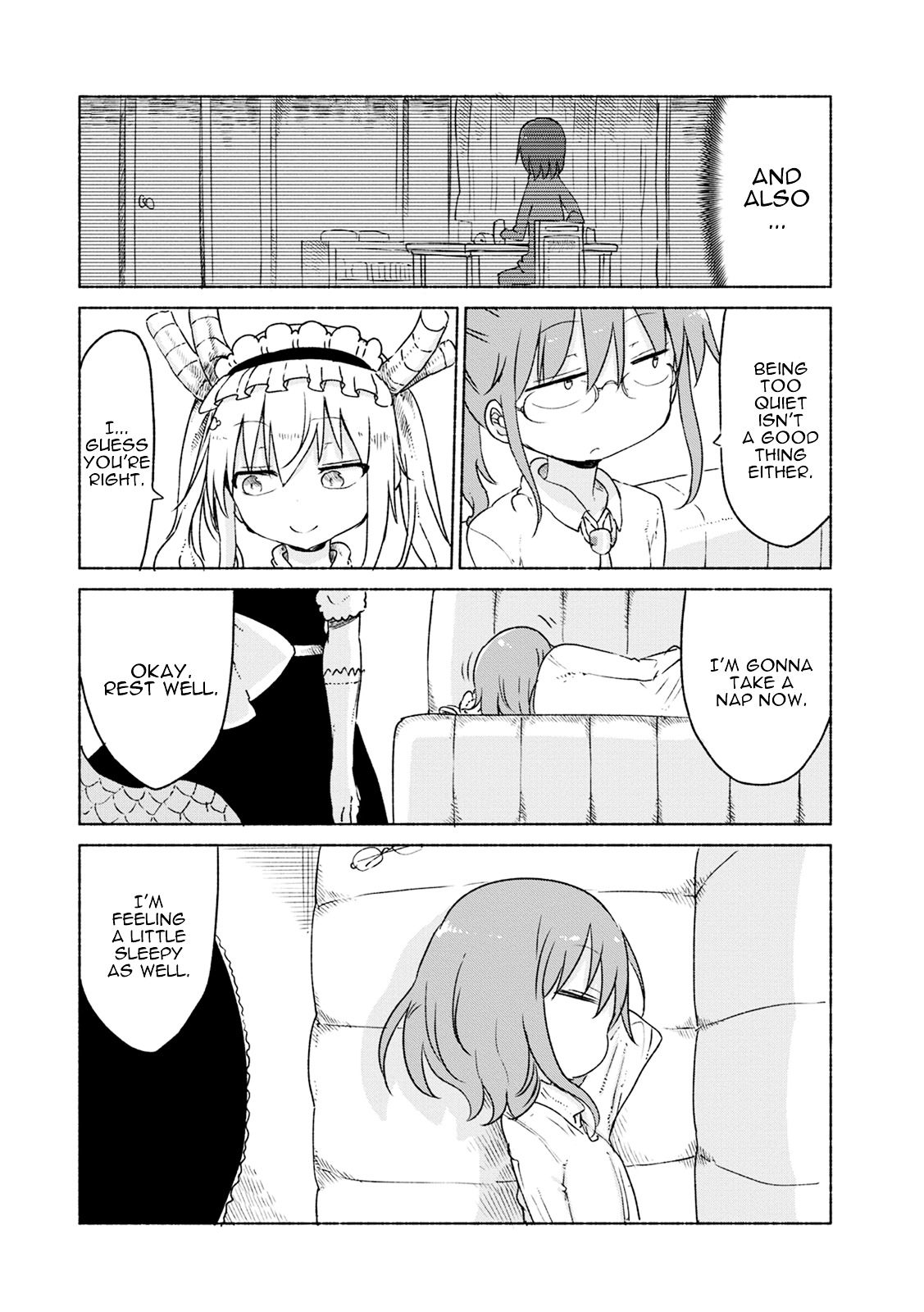 Kobayashi-san Chi no Maid Dragon Chapter 22 page 12 - Chapter 22 : Tooru and Trouble with Neighbours