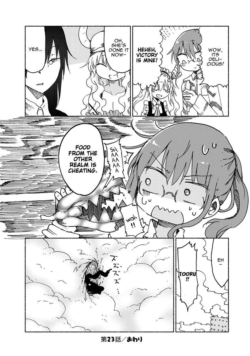 Kobayashi-san Chi no Maid Dragon Chapter 23 page 13 - Chapter 23 : Tooru and Lunch Duty!
