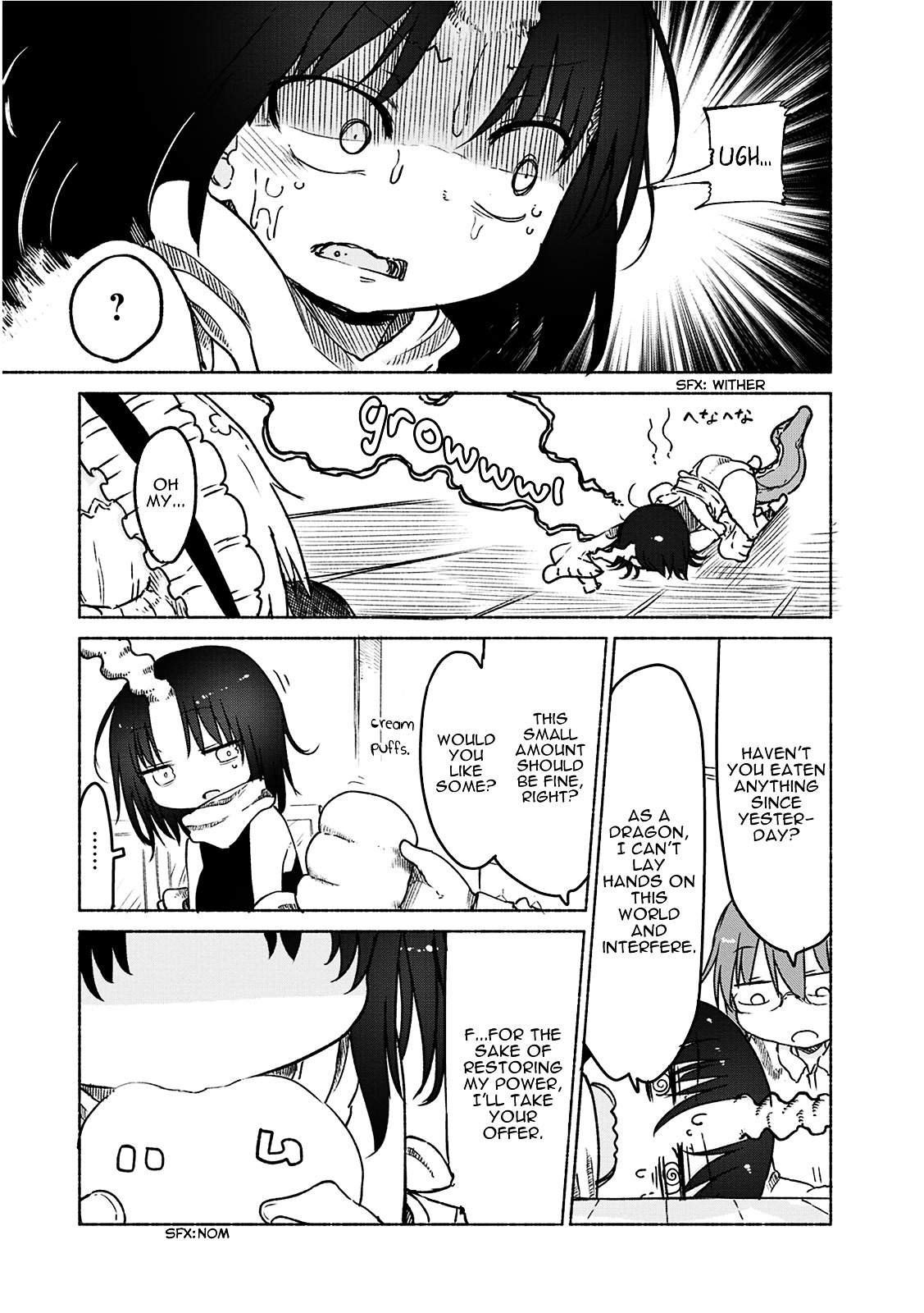 Kobayashi-san Chi no Maid Dragon Chapter 24 page 12 - Chapter 24 : Tooru and Elma