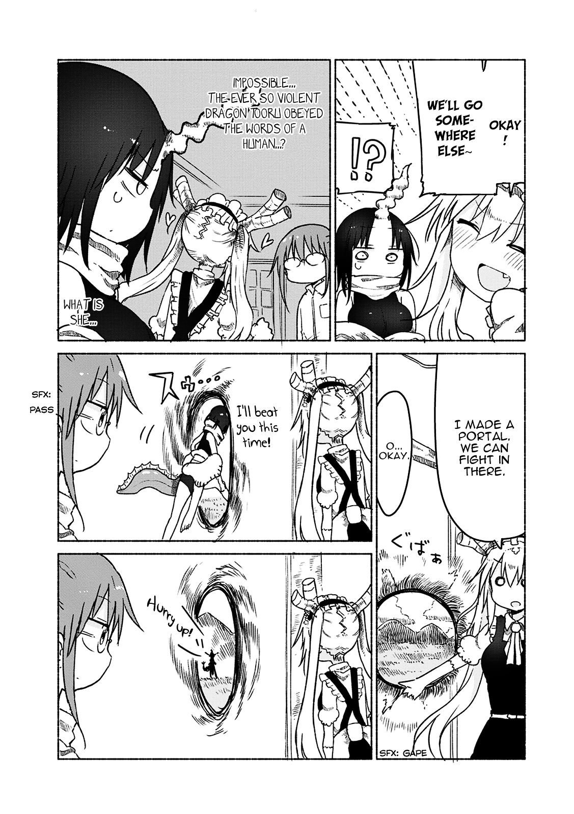 Kobayashi-san Chi no Maid Dragon Chapter 24 page 9 - Chapter 24 : Tooru and Elma