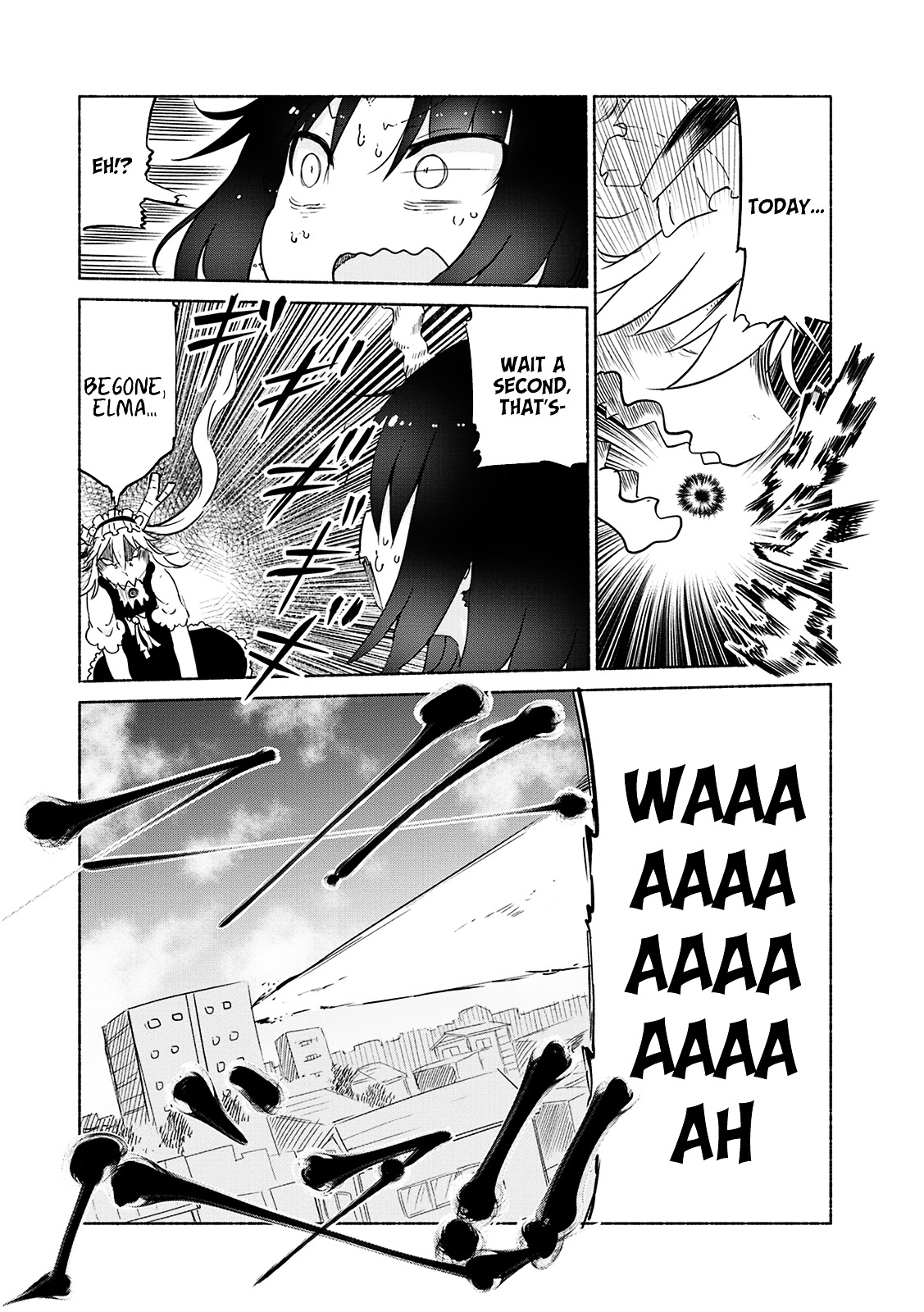 Kobayashi-san Chi no Maid Dragon Chapter 26 page 10 - Chapter 26 : Tooru and Rivalry